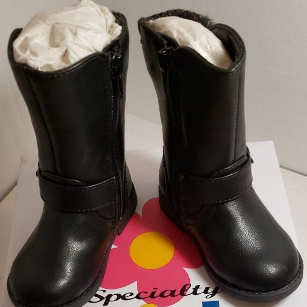 Specialty Girl Tabitha Dress Boots, Toddler 5, NIB